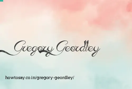 Gregory Geordley