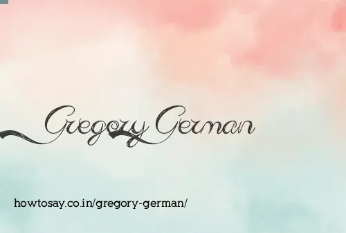 Gregory German