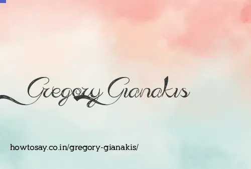 Gregory Gianakis