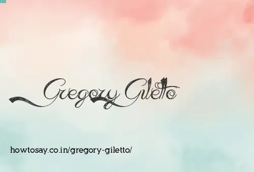 Gregory Giletto