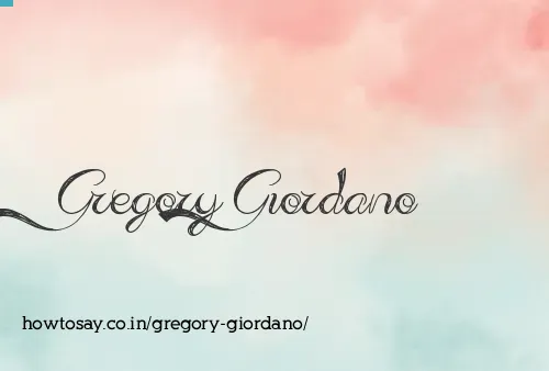 Gregory Giordano