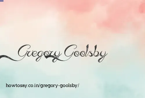 Gregory Goolsby