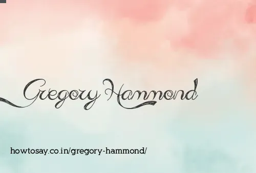Gregory Hammond