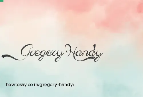 Gregory Handy