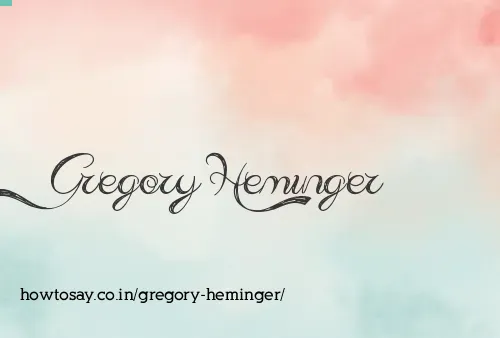Gregory Heminger