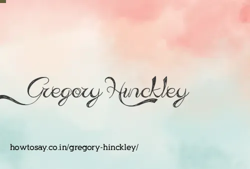 Gregory Hinckley