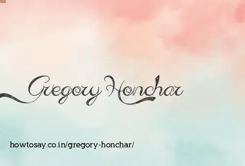 Gregory Honchar