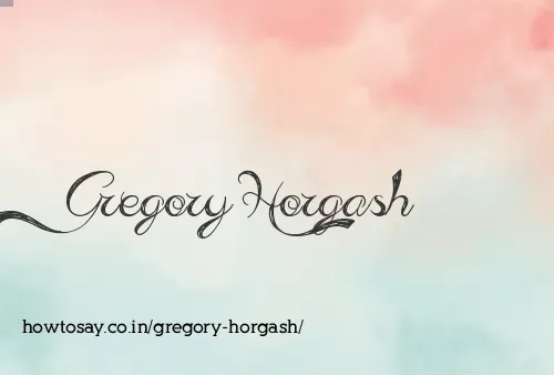 Gregory Horgash