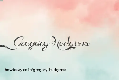 Gregory Hudgens
