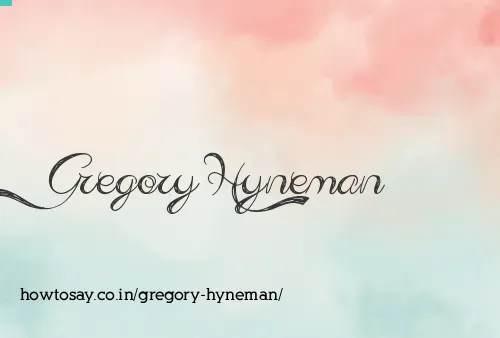 Gregory Hyneman
