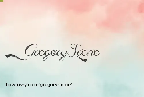 Gregory Irene