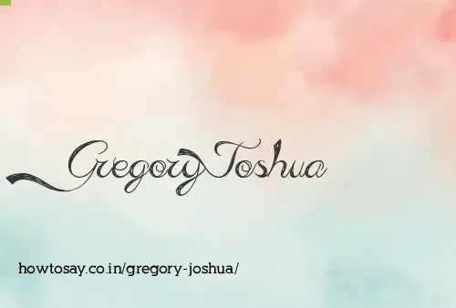 Gregory Joshua