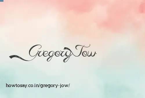 Gregory Jow