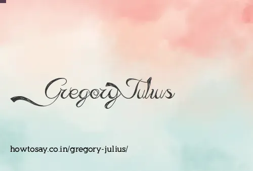 Gregory Julius