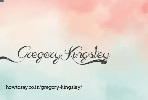 Gregory Kingsley