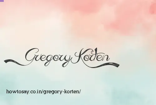 Gregory Korten