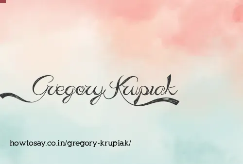 Gregory Krupiak