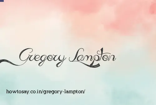 Gregory Lampton