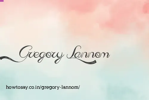 Gregory Lannom