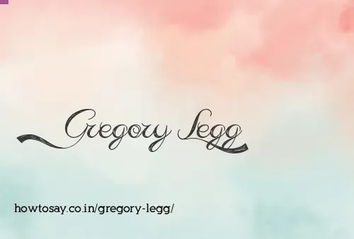 Gregory Legg