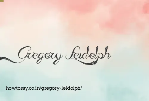 Gregory Leidolph