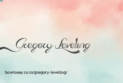 Gregory Leveling