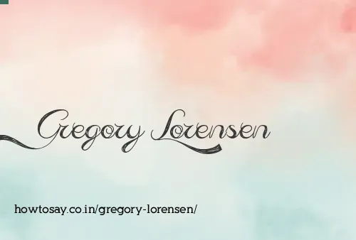 Gregory Lorensen
