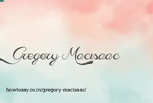 Gregory Macisaac