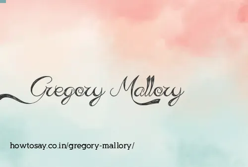 Gregory Mallory