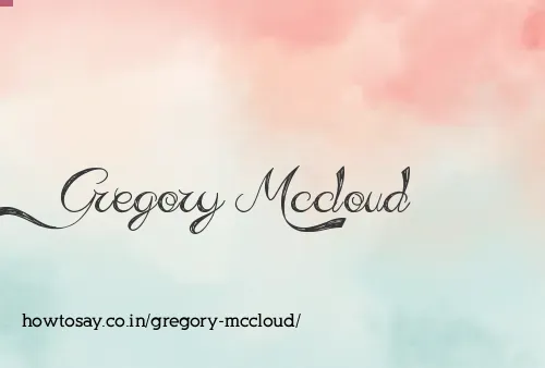 Gregory Mccloud