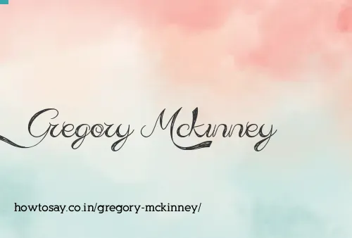 Gregory Mckinney
