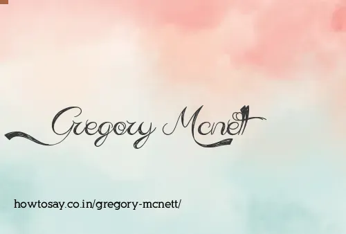 Gregory Mcnett