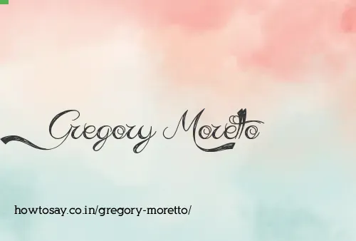 Gregory Moretto