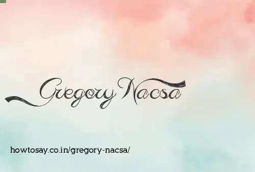 Gregory Nacsa