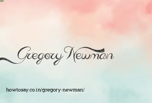 Gregory Newman