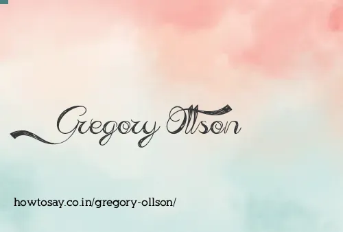 Gregory Ollson