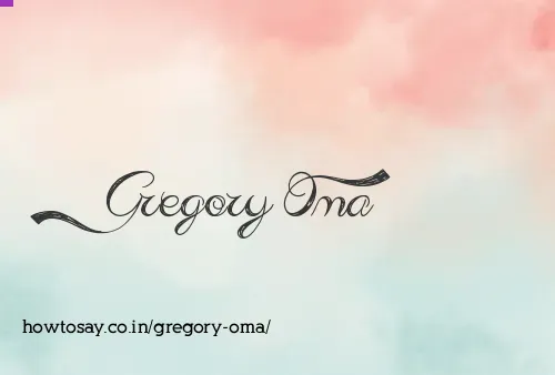 Gregory Oma