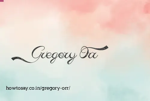 Gregory Orr