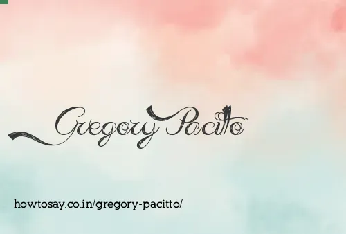 Gregory Pacitto