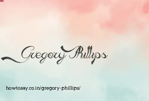 Gregory Phillips