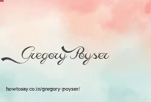 Gregory Poyser