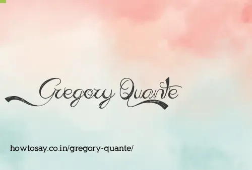Gregory Quante