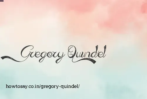 Gregory Quindel