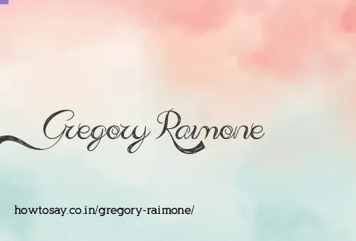 Gregory Raimone