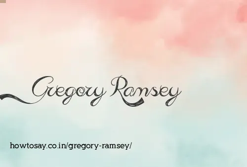 Gregory Ramsey