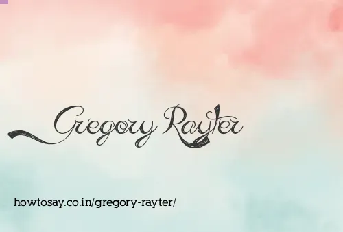 Gregory Rayter