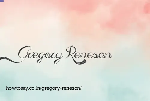 Gregory Reneson