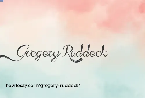 Gregory Ruddock