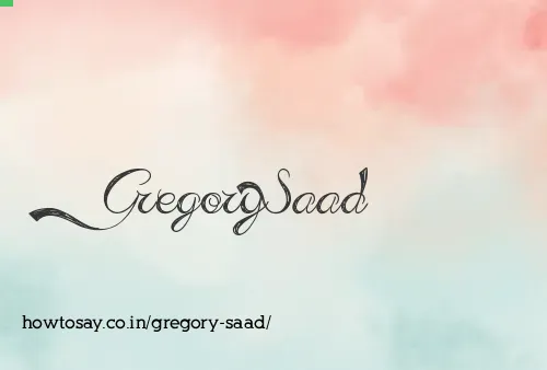 Gregory Saad