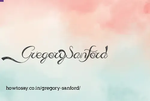 Gregory Sanford